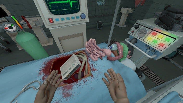 Surgeon Simulator CPR llegará a Nintendo Switch con control por movimiento y vibración HD