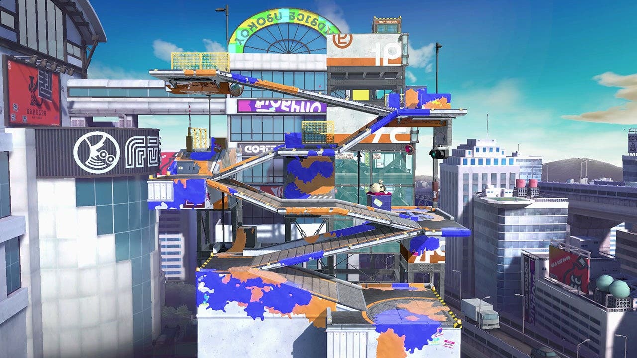 El escenario Torres Merluza de Splatoon protagoniza la última entrada del blog oficial de Super Smash Bros. Ultimate