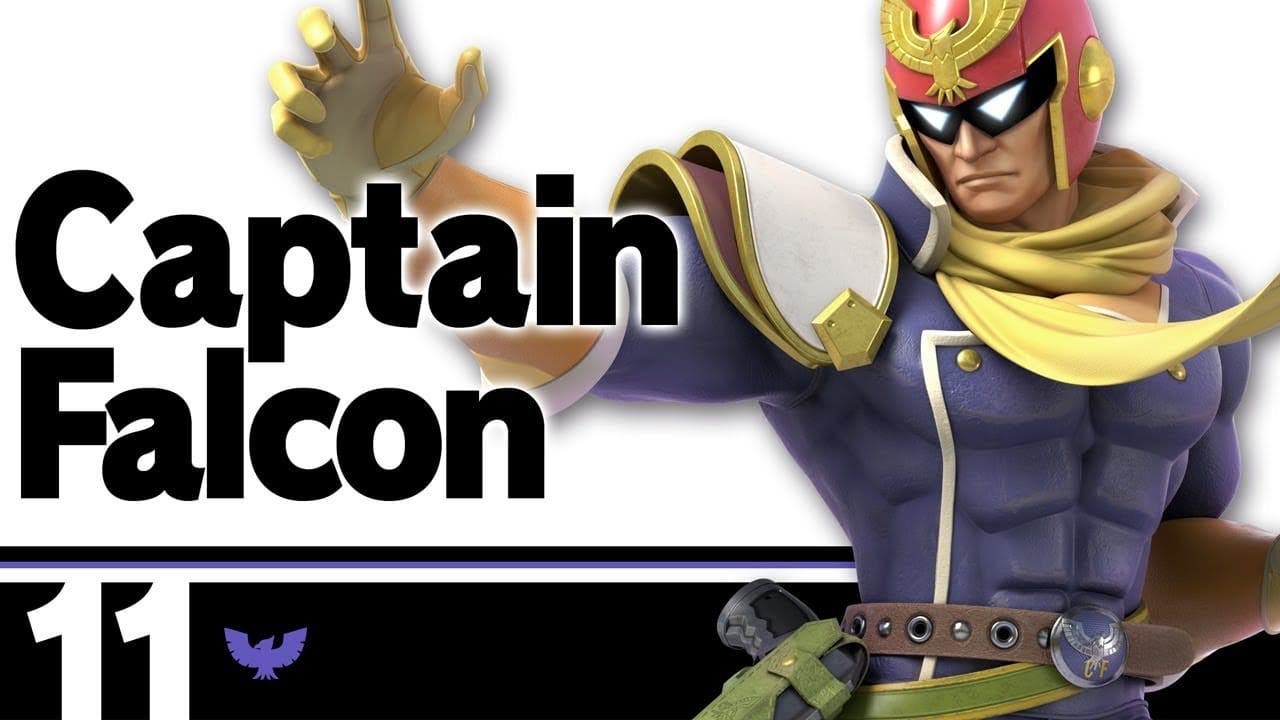El blog oficial de Super Smash Bros. Ultimate nos presenta a Captain Falcon