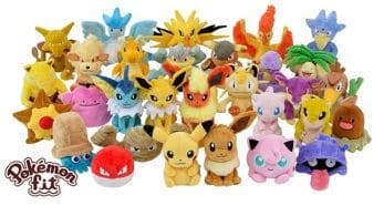 Japón recibirá este año una línea de peluches de los 151 Pokémon originales