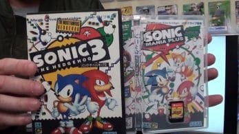 No te pierdas la carátula reversible de la versión japonesa de Sonic Mania Plus para Nintendo Switch