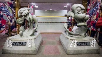 [Act.] Así son las estatuas que custodian el torneo Splatoon Koshien en Japón