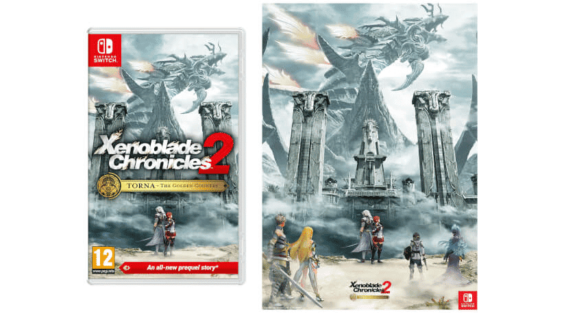 La Nintendo UK Store ofrece este póster al reservar Xenoblade Chronicles 2: Torna – The Golden Country