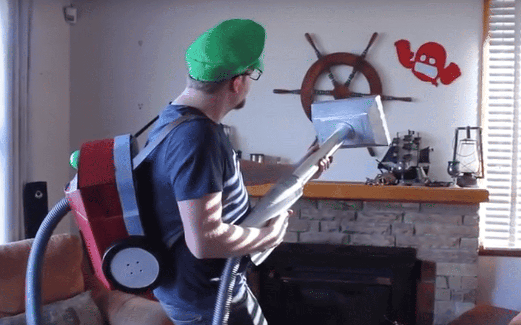 Un fan crea la Succionaentes 5000 con Nintendo Labo