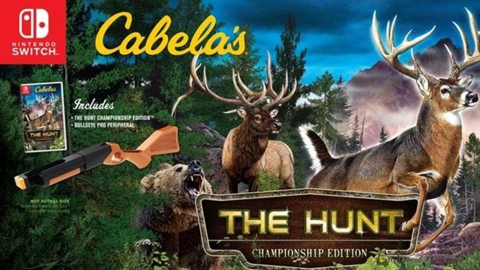 Cabela’s: The Hunt – Championship Edition llegará a Nintendo Switch con este periférico en forma de rifle