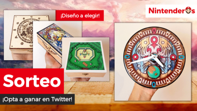 [Act.] ¡Sorteamos una caja con diseño a elegir y este reloj de Zelda: Majora’s Mask hechos a mano junto a Freak Artisan!