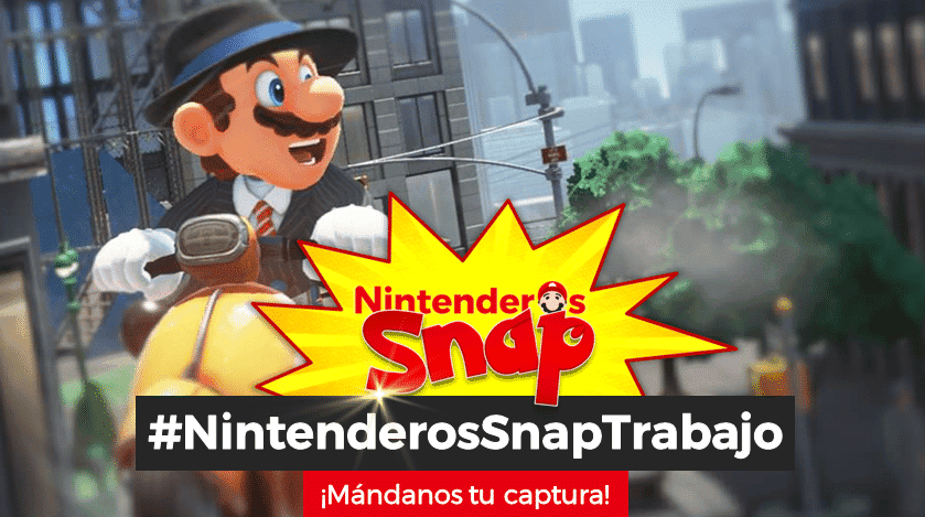 Nintenderos Snap #4: ¡Celebra la vuelta a la rutina con #NintenderosSnapTrabajo!