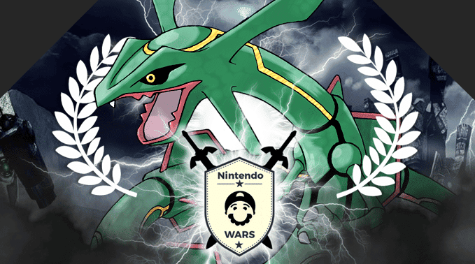 ¡Rayquaza gana Nintendo Wars: Pokémon de tipo Dragón!