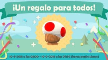 [Act.] Animal Crossing: Pocket Camp: Sombrero de Toad ya disponible como regalo y avance del siguiente evento