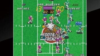Football Frenzy de Neo Geo también llegará la próxima semana a Nintendo Switch