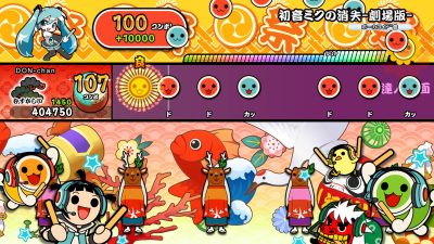 Taiko no Tatsujin Nintendo Switch Version! se prepara para recibir el DLC Vocaloid Pack
