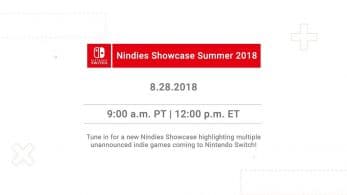 Anunciado Nintendo Switch Nindies Showcase Summer 2018 para el 28 de agosto