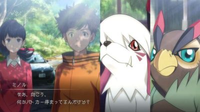 Digimon Survive: Nuevos detalles e imágenes de la trama, Aoi Shibuya, Minoru Hyuga, Labramon y Falcomon