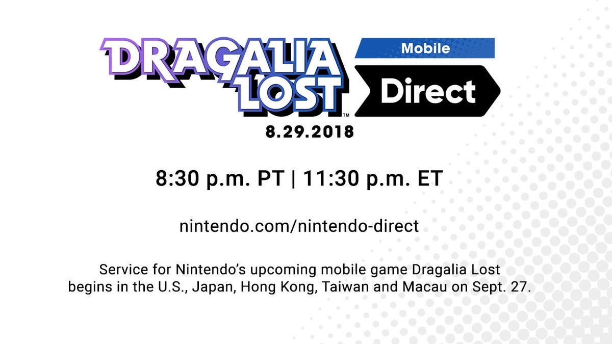 Nintendo anuncia un nuevo Direct centrado en Dragalia Lost para hoy