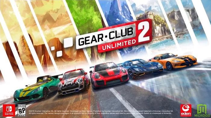 Anunciado Gear.Club Unlimited 2, que llegará a finales de año a Nintendo Switch