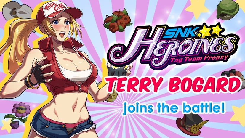 [Act.] Revelada Terry Bogard para SNK Heroines: Tag Team Frenzy