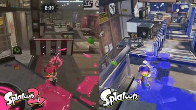Comparativa en vídeo de Estudios Esturión: Splatoon 2 vs. Splatoon