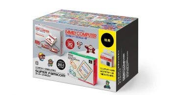 Esta es la caja del Nintendo Classic Mini Double Pack japonés
