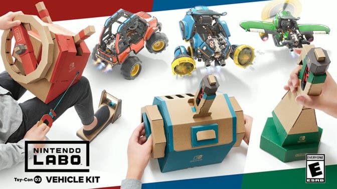 [Act.] El Kit de Vehículos de Nintendo Labo destaca sus principales novedades en un nuevo tráiler