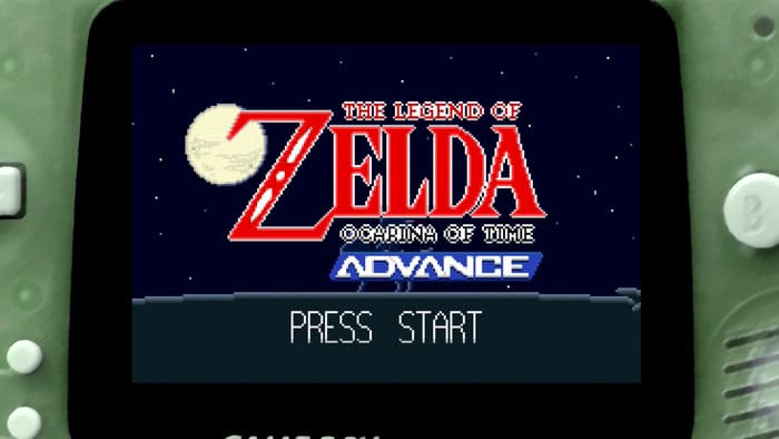 Este vídeo nos muestra cómo se vería Zelda: Ocarina of Time en Game Boy Advance