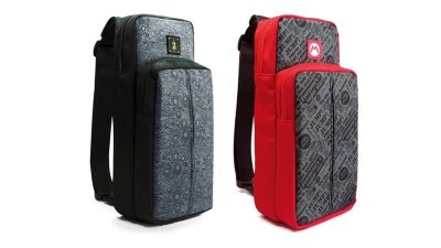 HORI lanzará estas bolsas oficiales para Nintendo Switch de Zelda y Mario