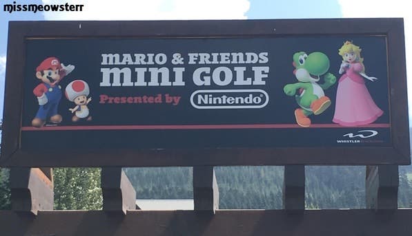 Nintendo pone nombre a los hoyos del Whistler Golf Club en Canadá