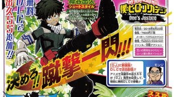 Se anuncia Izuku Midoriya Shoot Style como personaje DLC para My Hero One’s Justice