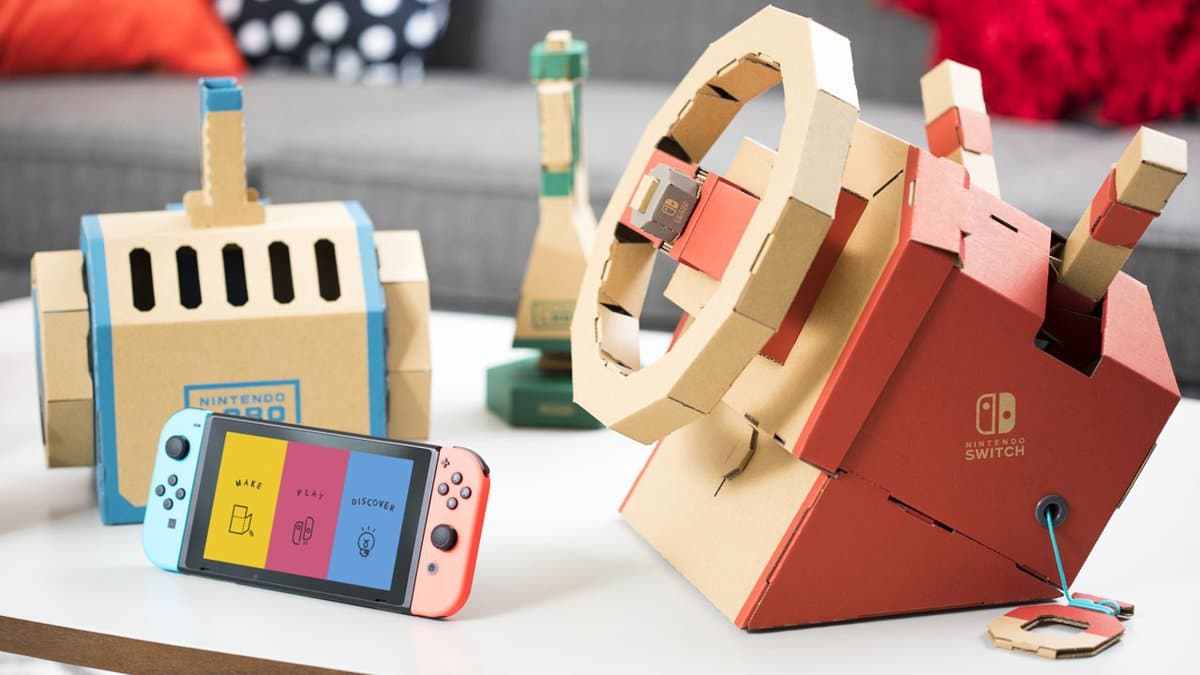 Ventas de la semana en Japón: Así ha sido el debut del Kit de vehículos de Nintendo Labo y de Undertale en Switch
