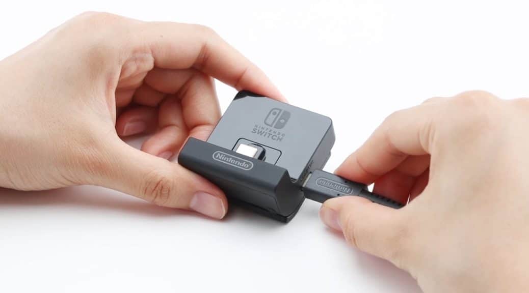 Nintendo publica un vídeo de su nuevo soporte de carga ajustable para Nintendo Switch
