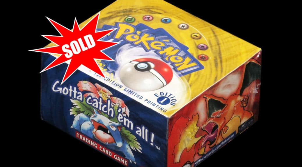 Esta Pokémon Booster Box ha sido comprada por 68.880$ en una subasta