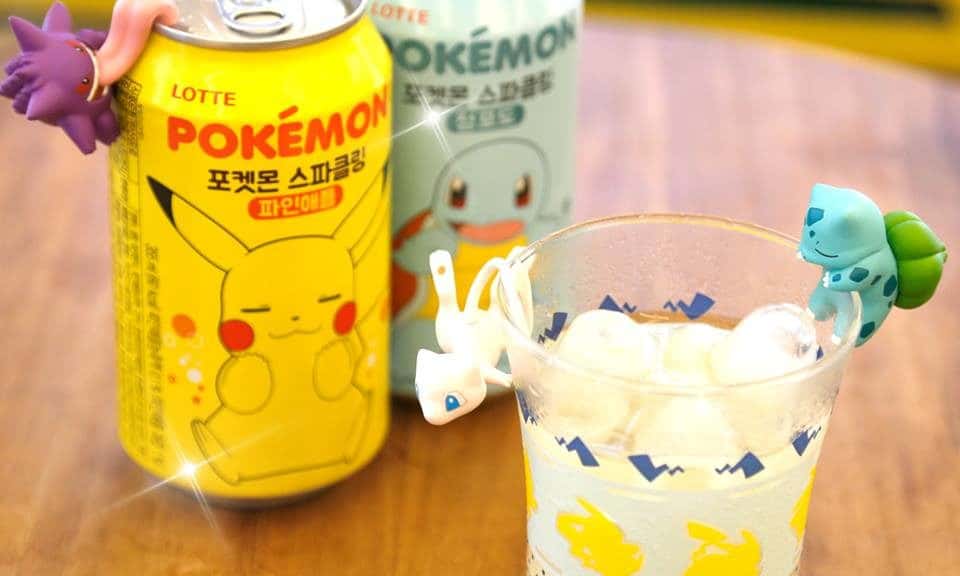 Lotte Chilsung lanzará nuevos refrescos de Pokémon inspirados en Pikachu y Squirtle