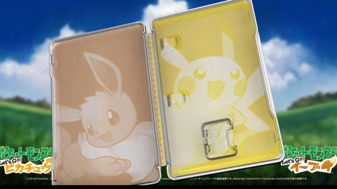Este vídeo nos da un mejor vistazo al steelbook de Pokémon: Let’s Go, Pikachu! / Eevee!