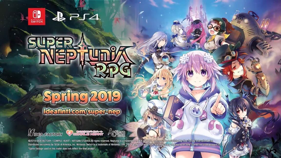 Super Neptunia RPG llegará a Occidente en la primavera de 2019, revelado el opening oficial