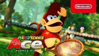 Primer vistazo a Diddy Kong en Mario Tennis Aces
