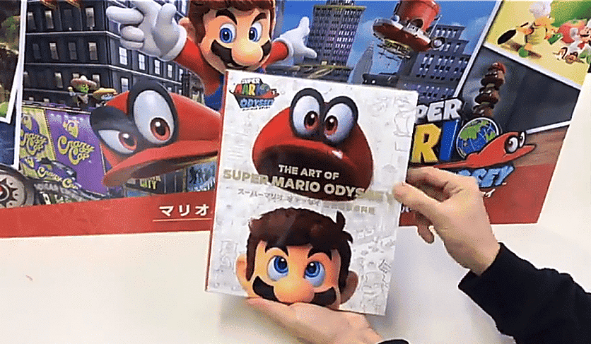 Nuevo unboxing del libro de arte oficial de Super Mario Odyssey
