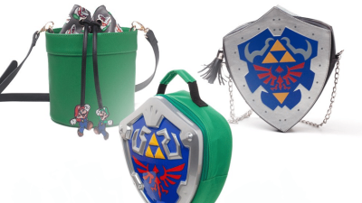 Merchoid lanza una nueva línea de bolsos y mochilas inspirados en The Legend of Zelda y Super Mario Bros.