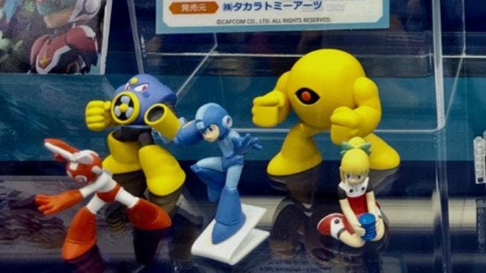 Una nueva línea de figuras de Mega Man llegará a Japón en enero