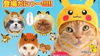 Anunciada una línea oficial de gorros Pokémon para gatos en Japón