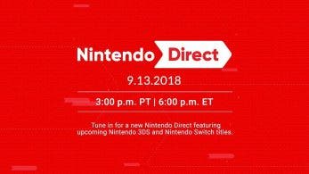 El nuevo Nintendo Direct finalmente tendrá lugar el 13 / 14 de septiembre