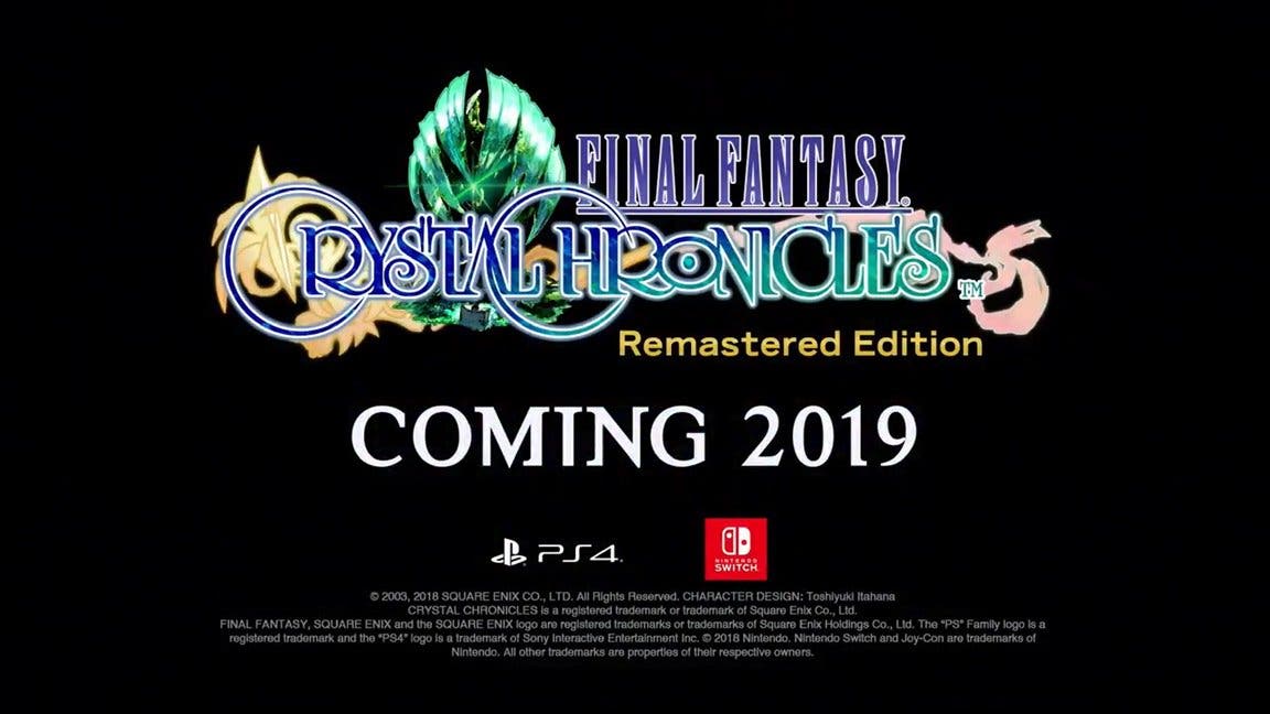 Final Fantasy Crystal Chronicles Remastered Edition confirmado para Nintendo Switch