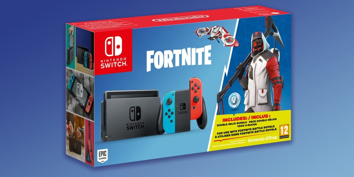 El pack de Nintendo Switch con Fortnite dispondrá de 18.000 unidades en Francia el día de lanzamiento