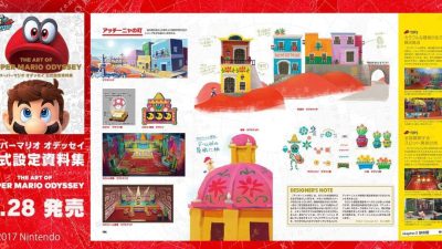 Echad un vistazo al Reino de las Arenas en el libro de arte The Art of Super Mario Odyssey