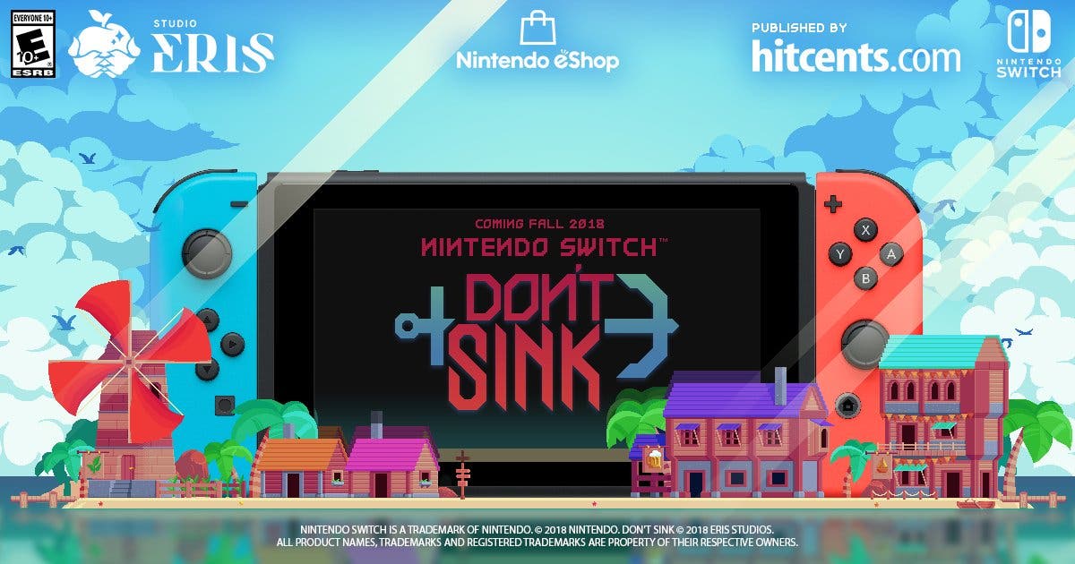 Don’t Sink confirma su estreno en Nintendo Switch para este otoño