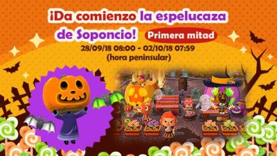 La espelucaza de Soponcio y otras novedades llegan a Animal Crossing: Pocket Camp
