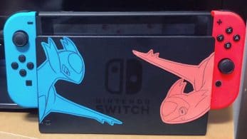 Alucina con este dock de Nintendo Switch inspirado en Latios y Latias que ha creado un fan