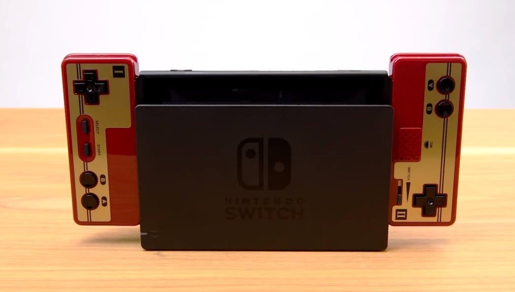 Japón recibirá estos mandos geniales de Famicom para Nintendo Switch