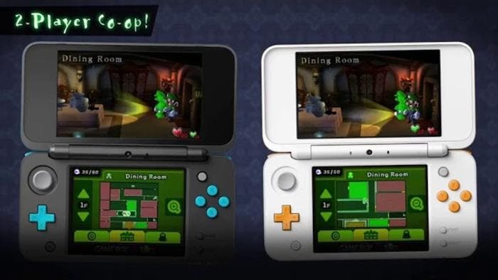 Desveladas las limitaciones y ventajas del modo cooperativo de Luigi’s Mansion para 3DS