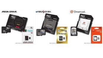 Las tarjetas de memoria con estilo a Mega Drive, SEGA Saturn y Dreamcast se lanzarán el 29 de octubre a través de Amazon Japón