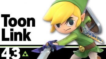 El blog oficial de Super Smash Bros. Ultimate nos presenta a Toon Link