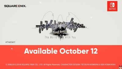 The World Ends With You: Final Remix llega este 12 de octubre con una nueva historia a Nintendo Switch